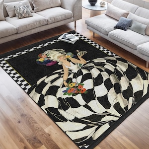 Ballerina Rug|modern Home Carpets|kitchen Rugs|rose Rug|non-slip Rugs ...