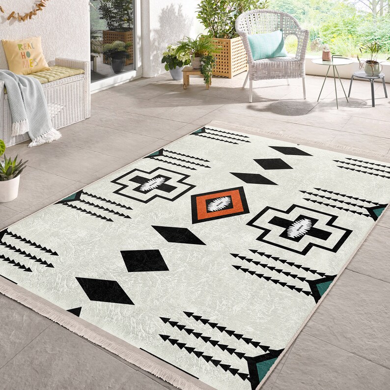 Fedex Rugs Ethnic Print Living Room Rug|authentic Area Rug|southwestern Rug|aztec ...