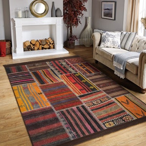 Persisk lapptäcke Autentisk Matta|Bondgårdsmatta|Fransade Vardagsrumsmattor|Halkfri Etnisk Matta|Bästsäljande Mattor|Inflyttningspresent