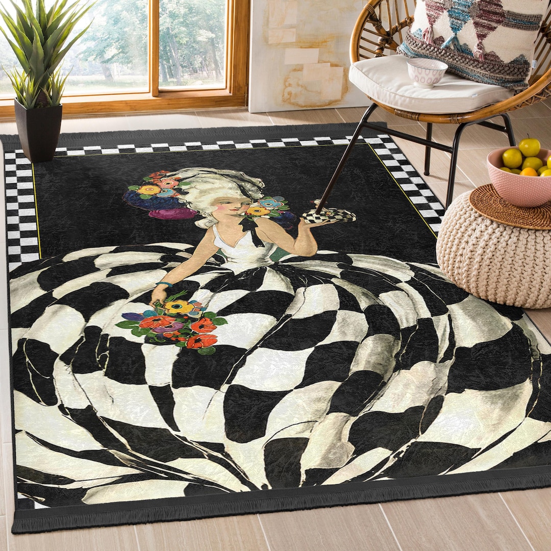 Ballerina Rug|modern Home Carpets|kitchen Rugs|rose Rug|non-slip Rugs ...