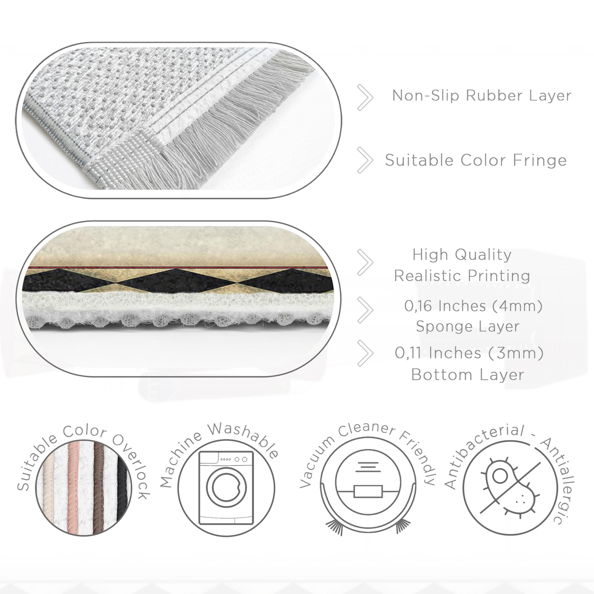Clear Color Christmas Rug|anti-slip Nutcracker Rugs|tin Soldier Rug ...