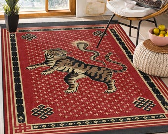 Burma Tiger Rug – Little King
