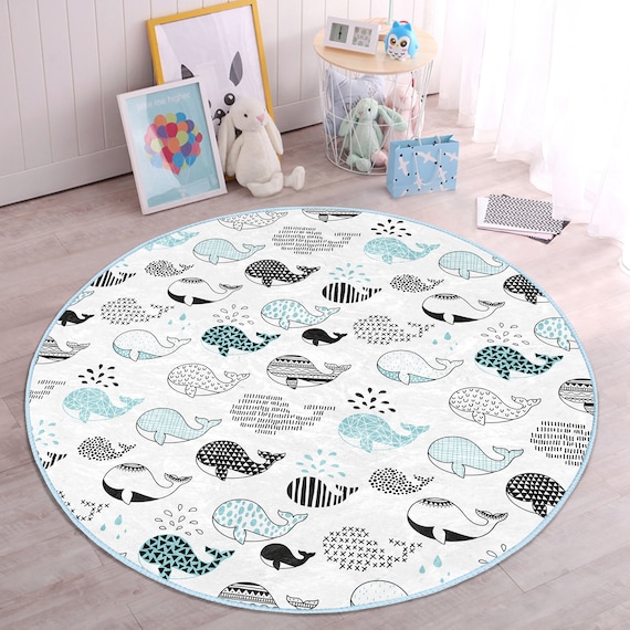 Nautical sales nursery rug