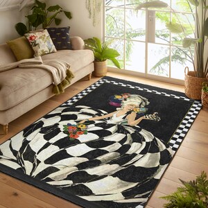 Ballerina Rug|modern Home Carpets|kitchen Rugs|rose Rug|non-slip Rugs ...