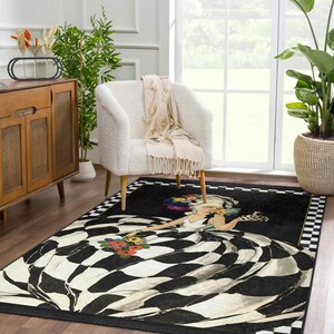 Ballerina Rug|modern Home Carpets|kitchen Rugs|rose Rug|non-slip Rugs ...