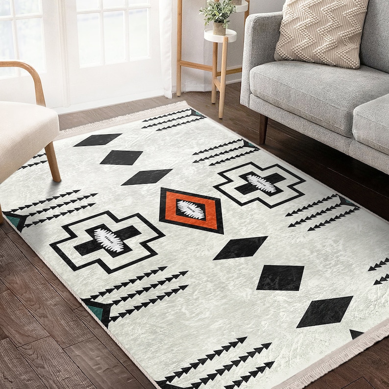 Fedex Rugs Ethnic Print Living Room Rug|authentic Area Rug|southwestern Rug|aztec ...