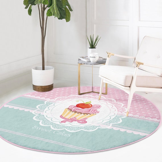 Süßer Kuchen Teppich|Teppich Teppiche | . Gepunkteter Teppich | Teppich|Moderne Teppiche|Handgemachter Teppich