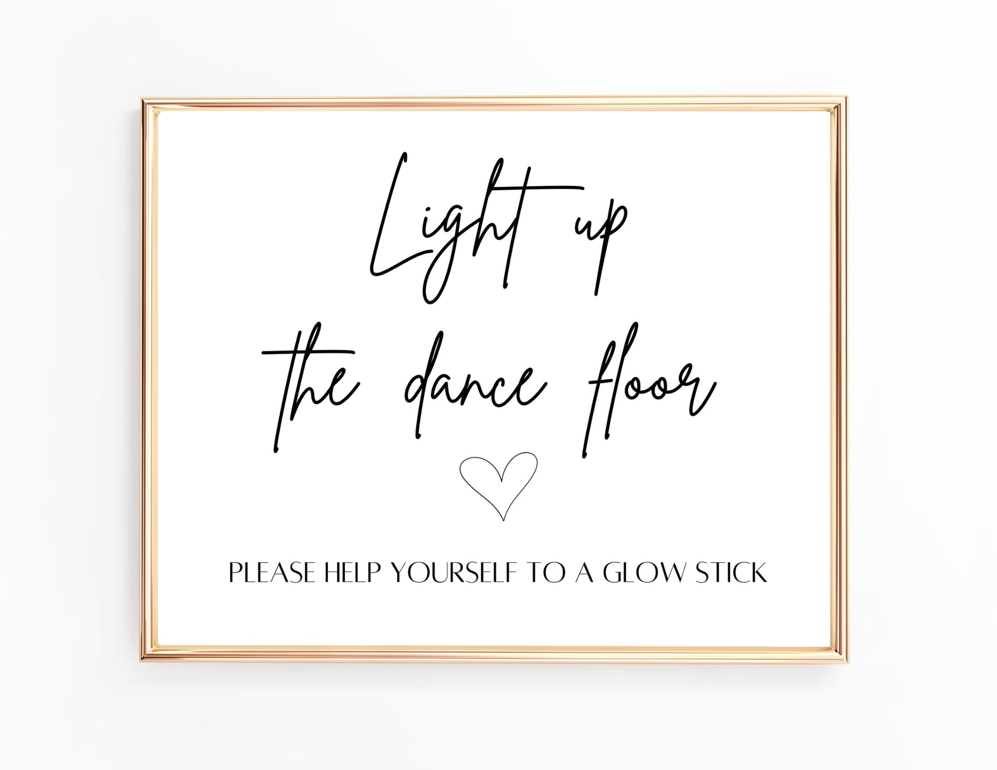 Light up the Dance Floor Sign Etsy