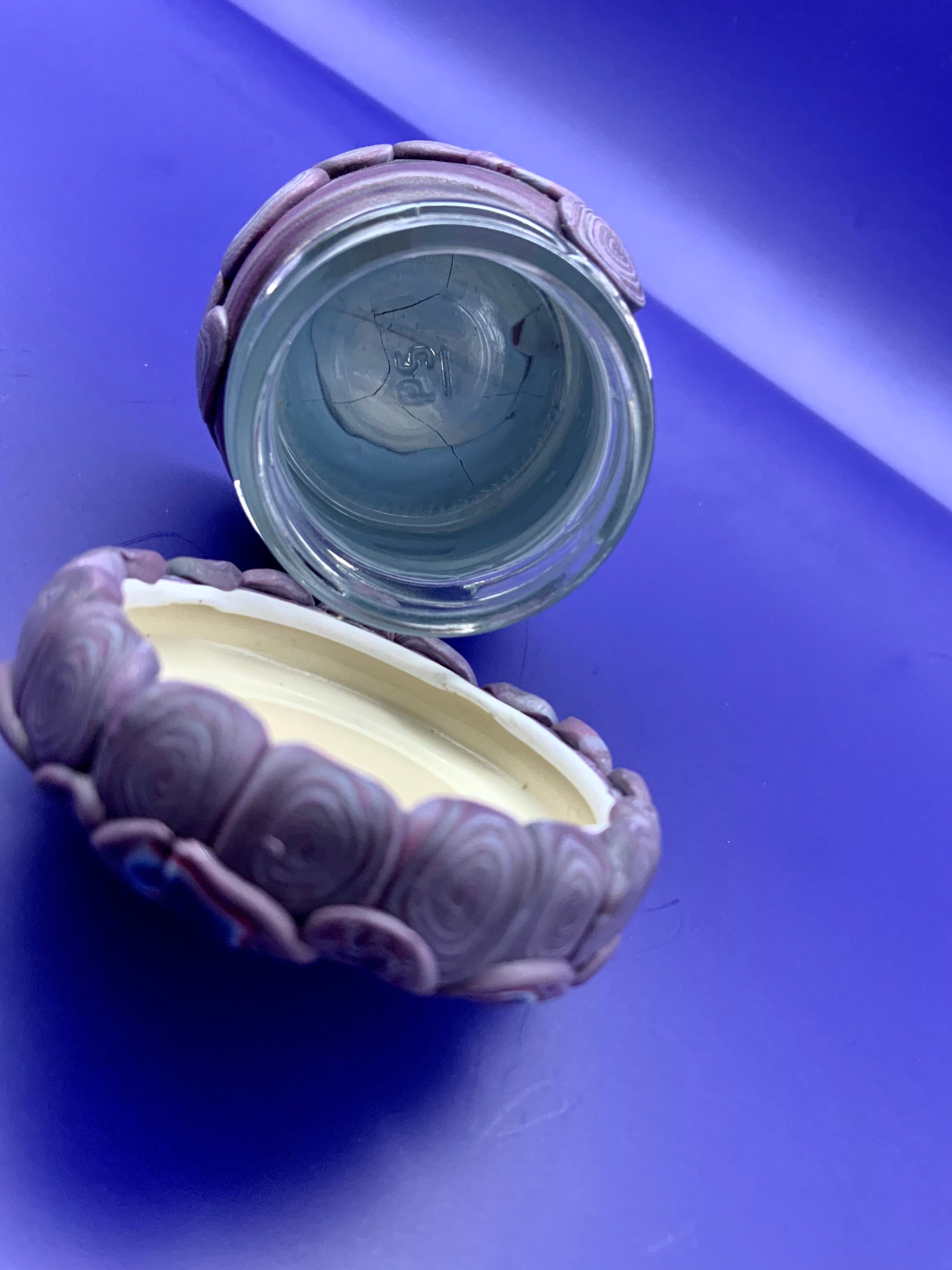 JADE Fimo Art Mini Glass Jar Edition - Etsy