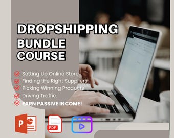 Dropshipping Success Starter Pack Blueprint: The No-Fluff Guide to Building a Profitable Online Store Bundle
