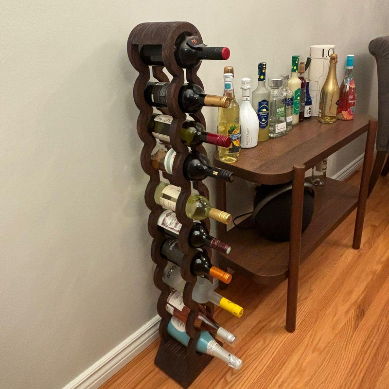 Vertical Wine Rack - Etsy