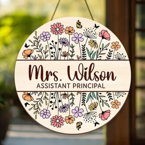 Classroom Door Decor, Office Door Decor Sign, Welcome To Our Classroom Sign, Guidance Counselor Door Sign, Assistant Principal Door Decor