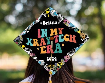 X-Ray Technologist Graduation Cap Topper In My XRay Tech Era Radiologic Technologist Grad Cap Topper XRay Tech Graduation Gift Class Of 2024