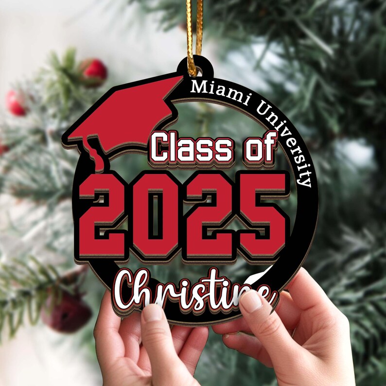 Personalized Senior 2026 Ornament Class of 2026 High School Student ...