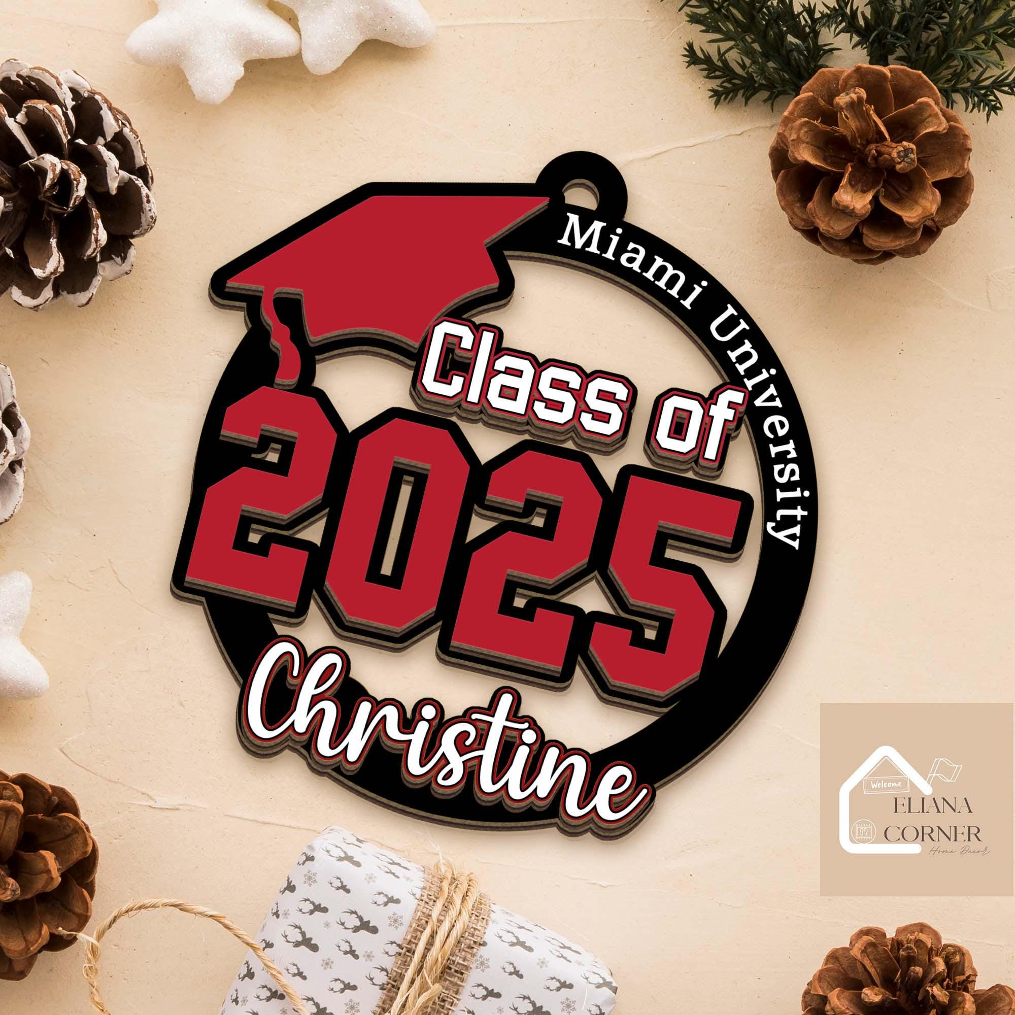Personalized Senior 2026 Ornament Class of 2026 High School Student ...