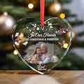 Custom Photo Memorial Ornament, Dad Remembrance Christmas Ornament, Memorial Day Glass Ornament, Mom Loss Ornament, Loss of Father Gift