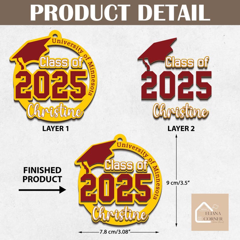Personalized Senior 2026 Ornament Class of 2026 High School Student ...