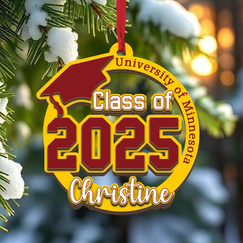 Personalized Senior 2026 Ornament Class of 2026 High School Student ...