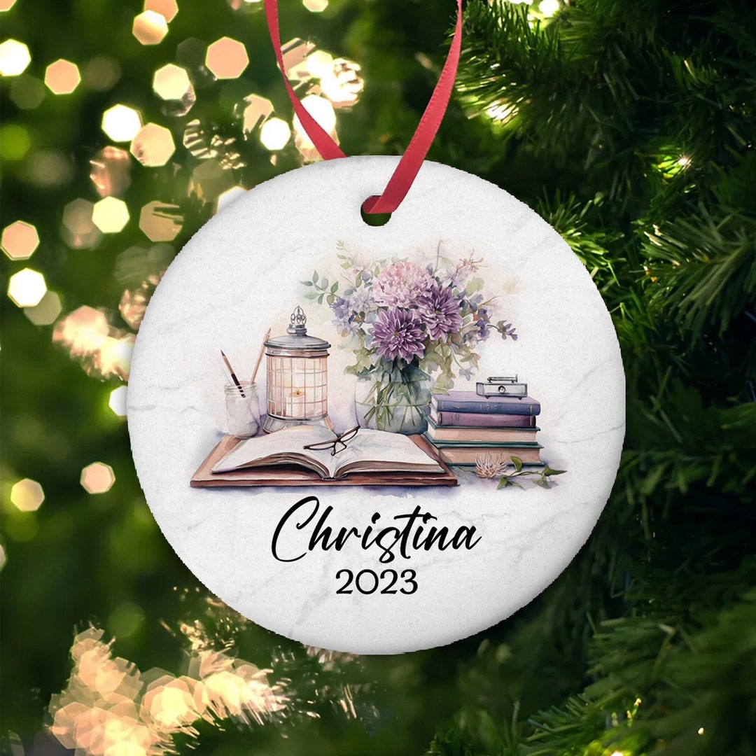 Writer Christmas Ornament 