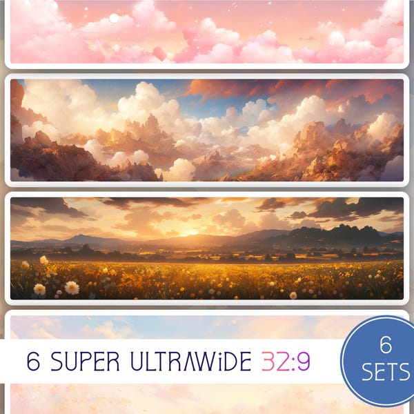 Ultrawide 49 inch monitor wallpaper - Etsy.de