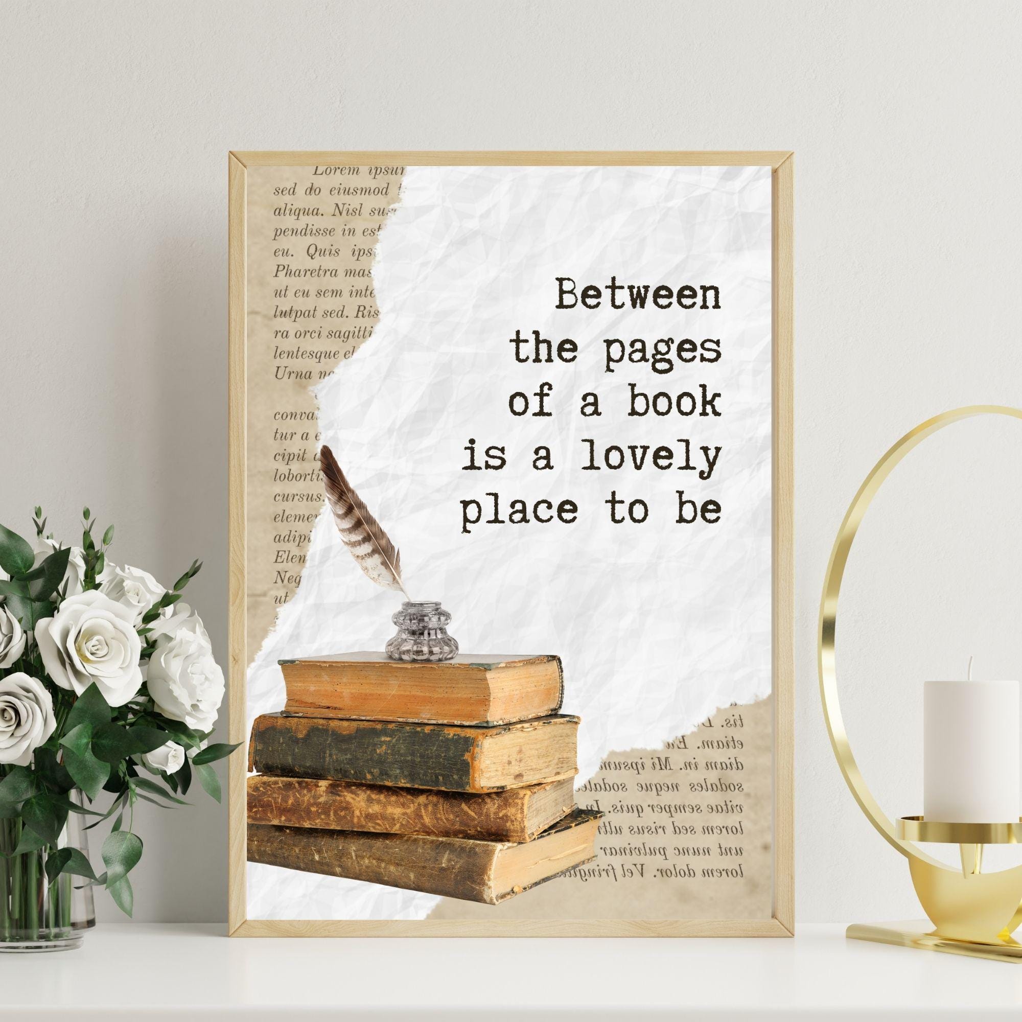 Quotes about books - Etsy België, image size:2000x2000