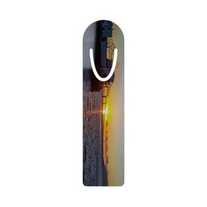Sunset Bookmark, Oregon Coast Photography Page Marker - Great Gift for Book Lovers, Custom Book Accessories, Sunset Lover Gift, Unique