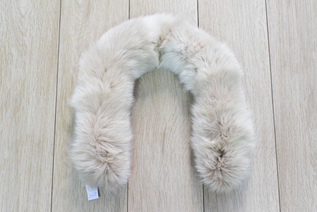 Pelzkragen Echtpelz Kapuzenstreifen Fuchspelz Kapuze, Kragen