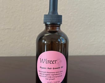 Wireer Organic Homemade Hair Growth Oil