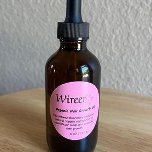 Wireer Organic Homemade Hair Growth Oil