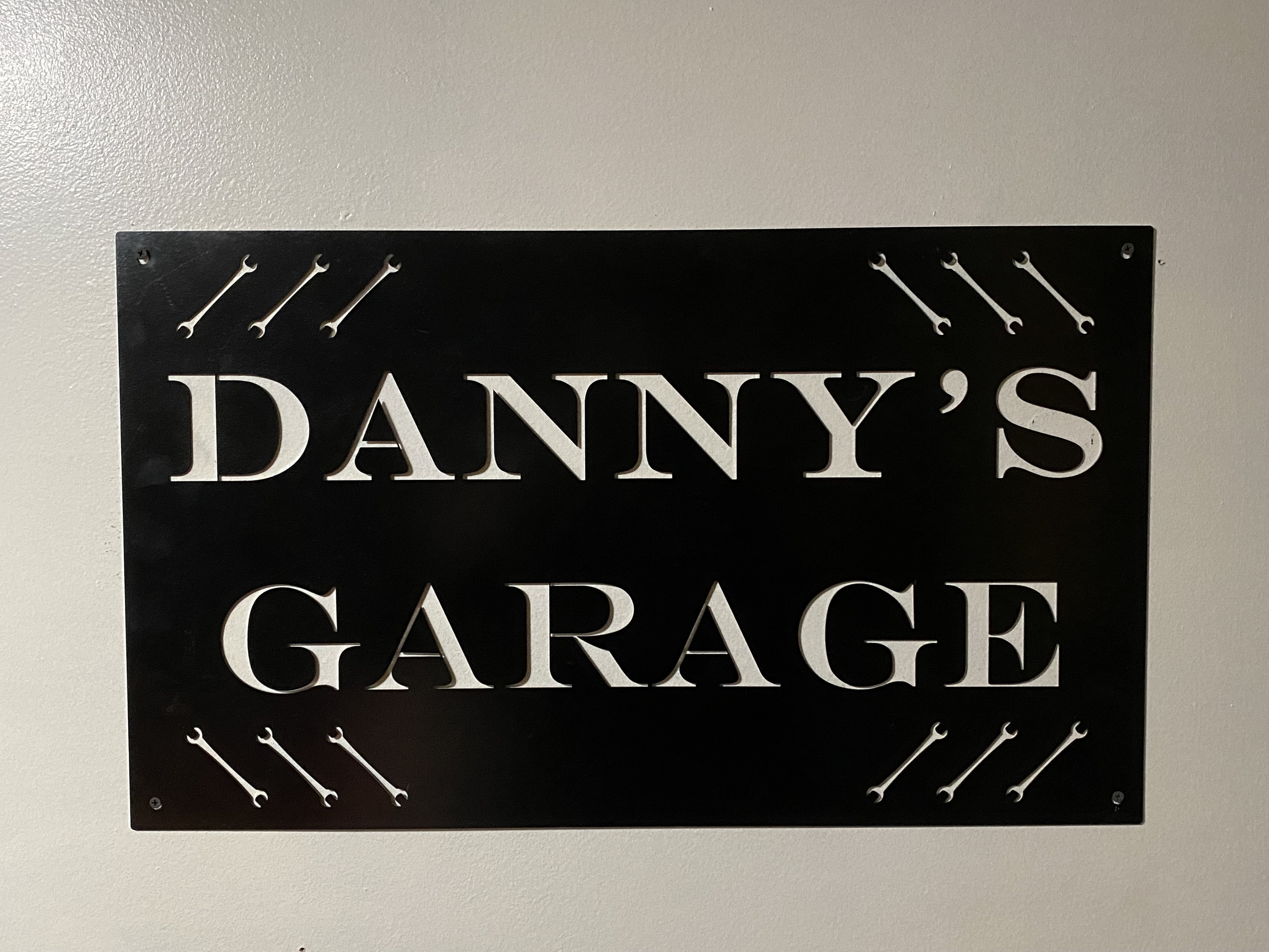 Personalized Metal Garage Sign 17