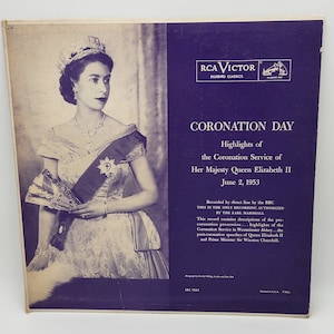 Coronatuon Day -Queen Elizabeth II- 1953 LP