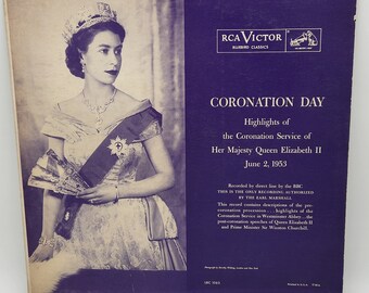 Coronatuon Day -Queen Elizabeth II- 1953 LP