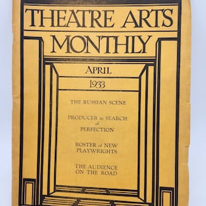 Theatre Arts Monthly - April, 1933 - Various authors- Theatre Arts Inc