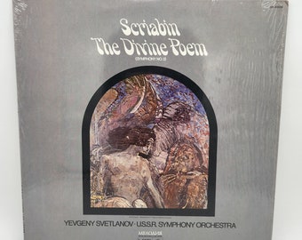 Yevgeny Svetlanov Scriabin Symphony Number 3 LP