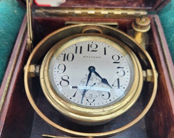 Waltham Ship Clock - Recently Refurbished