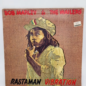 Bob Marley & The Wailers &quot; Rastaman Vibration&quot; Vinyl LP Island Records 90033-1