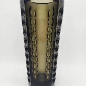 Rudolf Jurnikl Mid Century Modern MCM Vintage Czech Hand Blown Art Glass Vase
