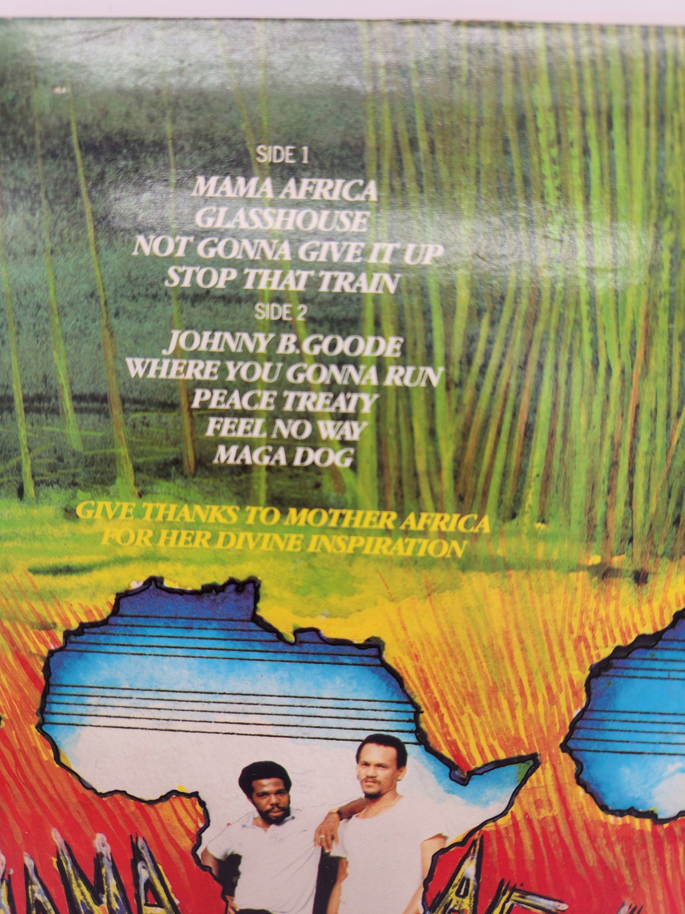 Peter Tosh Mama Africa 1983 LP Promotional Copy - Etsy