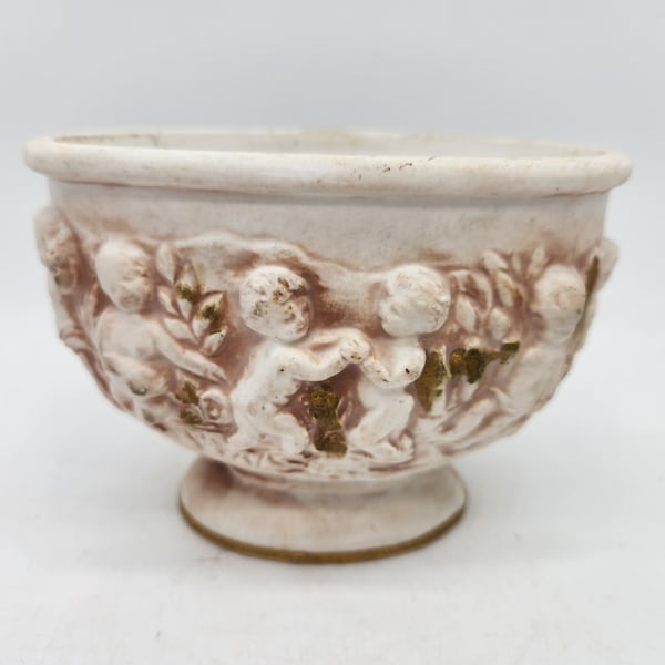 Vintage Inarco Cherub Planter (E-1881).