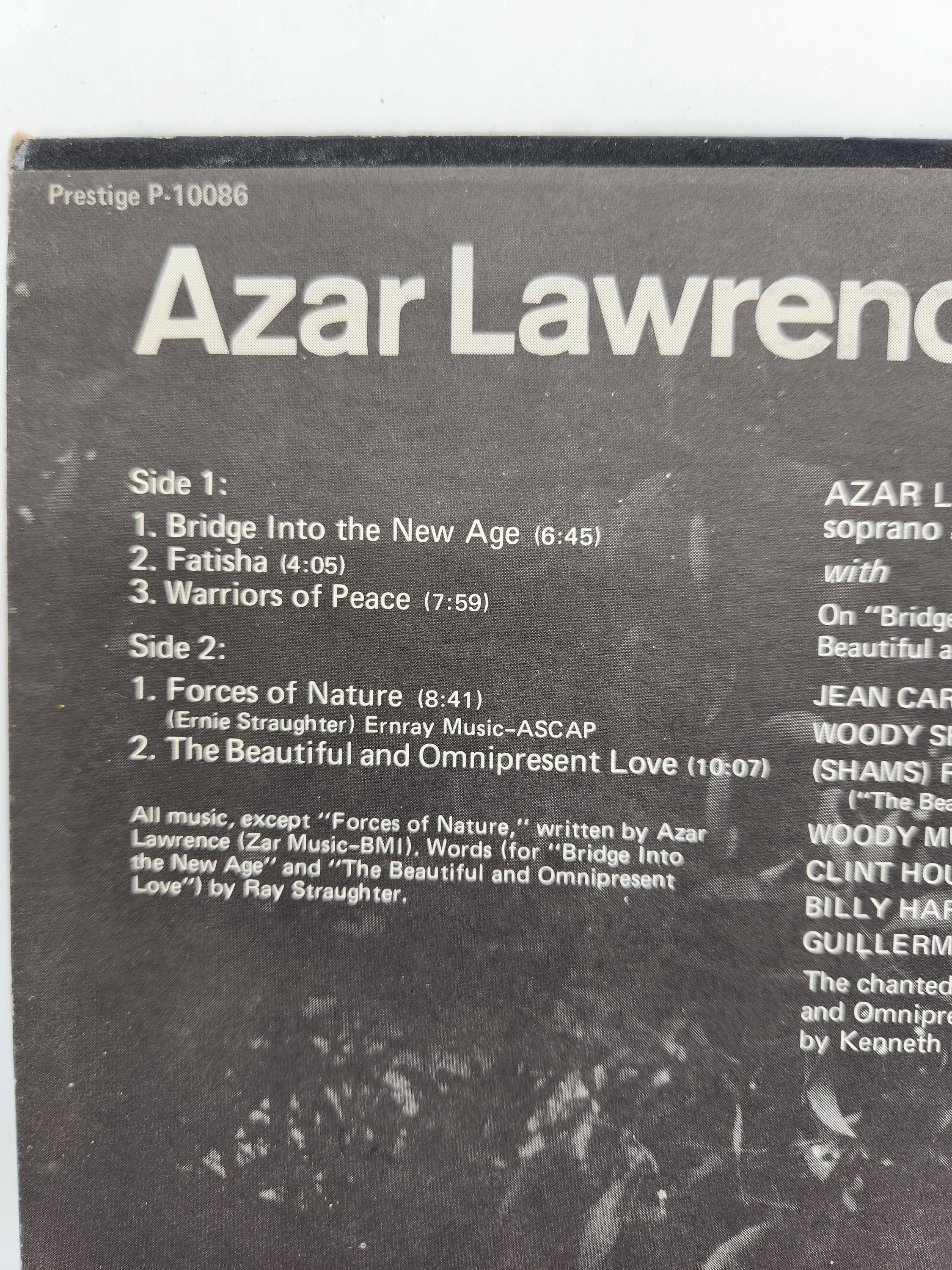 Azar Lawrence - Bridge Into the New Age Album - Etsy