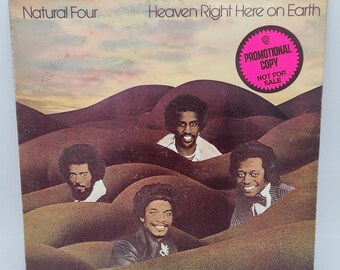 Natural Four - Heaven Right Here on Earth LP Album