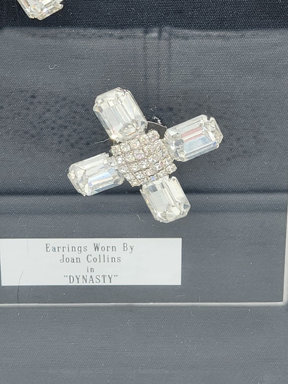 Joan Collins Earrings Worn in Dynasty - image 6