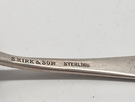 S. Kirk & Son Repousse Sterling Silver Bon Bon Spoon 