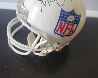 Steve McNair Autographed Mini NFL Helmet