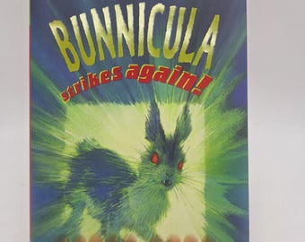 Bunnicula Strikes Again par James Howe Première édition signée