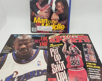 Michael Jordan Collection of 3 Magazines