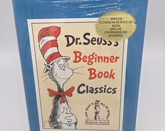 Classiques du livre pour débutants Dr. Seuss's scellés, éditions de luxe reliées en tissu
