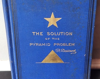 Första upplagan - Lösningen på pyramidproblemet av Robert Ballard 1882