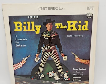 Copland Billy The Kid 1958 London Symphony Orchestra Everest LP 33RPM