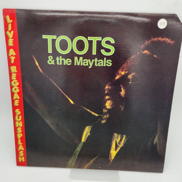 Toots & The Maytals, Live At Reggae Sunsplash, Vinyl LP